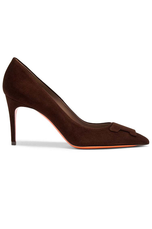 Pump - Bruin suede