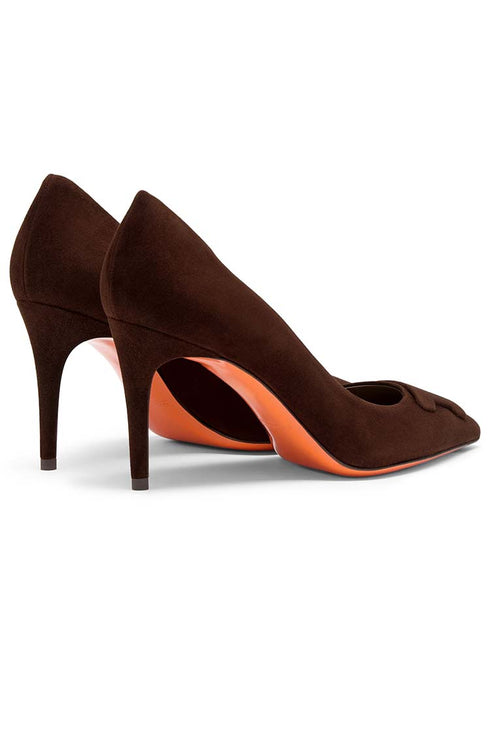 Pump - Bruin suede
