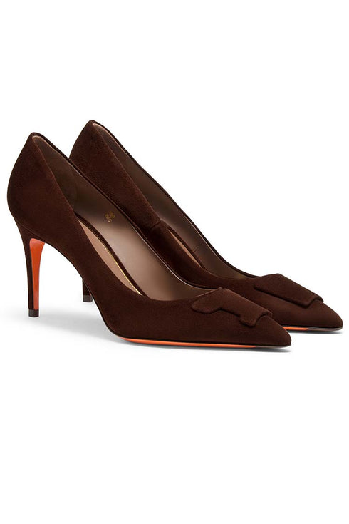 Pump - Bruin suede