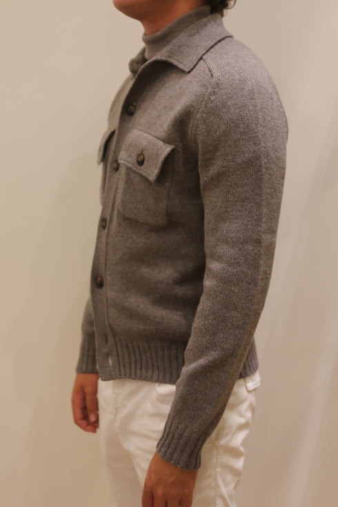 Vest Polokraag - Zand