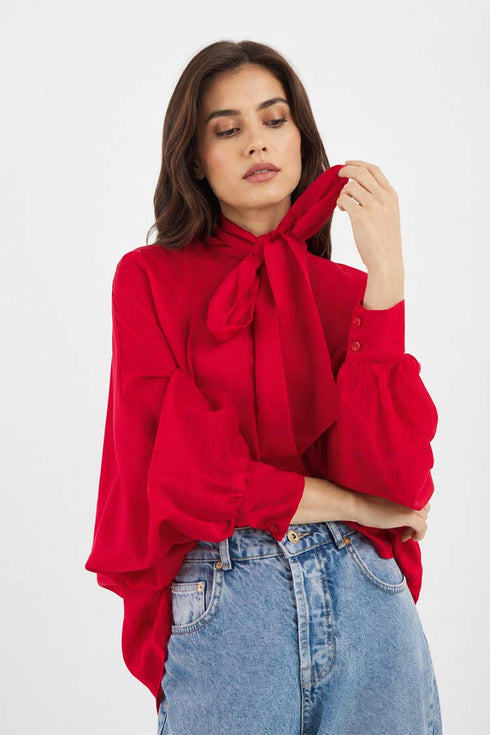Blouse - Rood