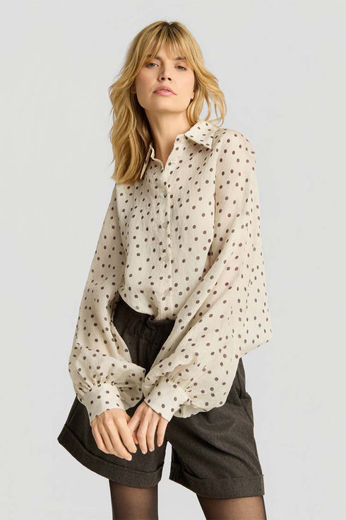 Blouse - Ecru Bruin